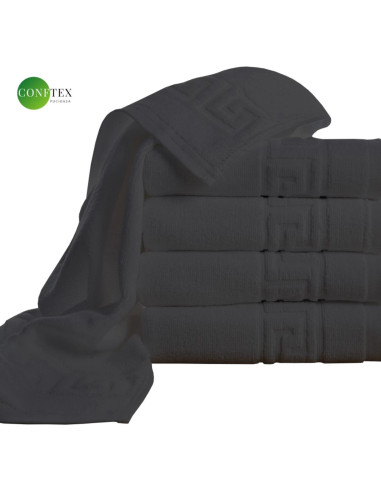 Prosop Greek border (70X140cm) – 500g/m2 – Negru