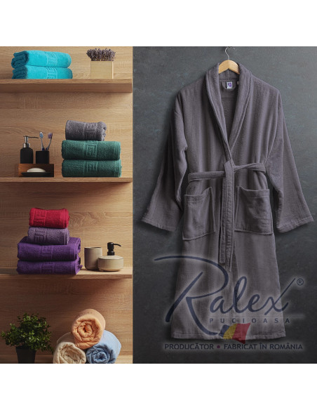 HALAT BAIE VELUR 100% BUMBAC – GRI