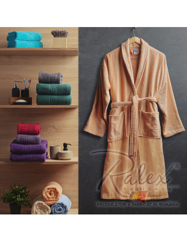 HALAT BAIE VELUR 100% BUMBAC – PORTOCALIU