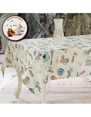 FAȚĂ DE MASĂ ANTIMURDĂRIRE 100% BUMBAC AMINA –