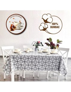 FAȚĂ DE MASĂ ANTIMURDĂRIRE 100% BUMBAC VICTORIA –