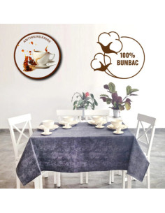 FAȚĂ DE MASĂ ANTIMURDĂRIRE 100% BUMBAC AURORA –