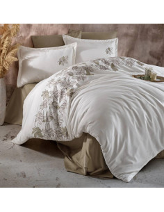 LENJERIE DE PAT SATIN BRODAT 6 PIESE (ENZA)