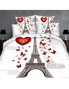 Lenjerie de pat digital print 3D (3D-PR2)