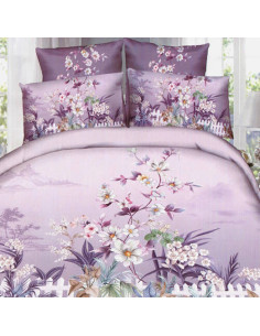 Lenjerie de pat digital print 3D (FLOWER GARDEN)